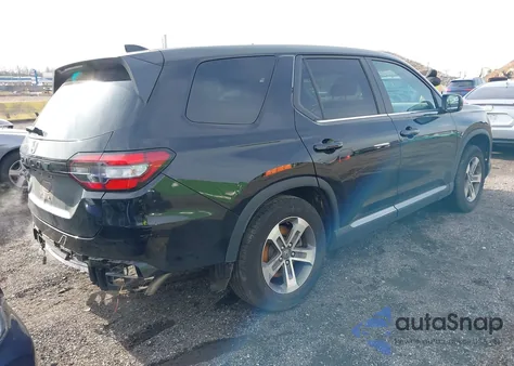 2024 Honda Pilot Ex-L 7 Passenger из США, поврежденный, VIN 5FNYG1H5XRB045207